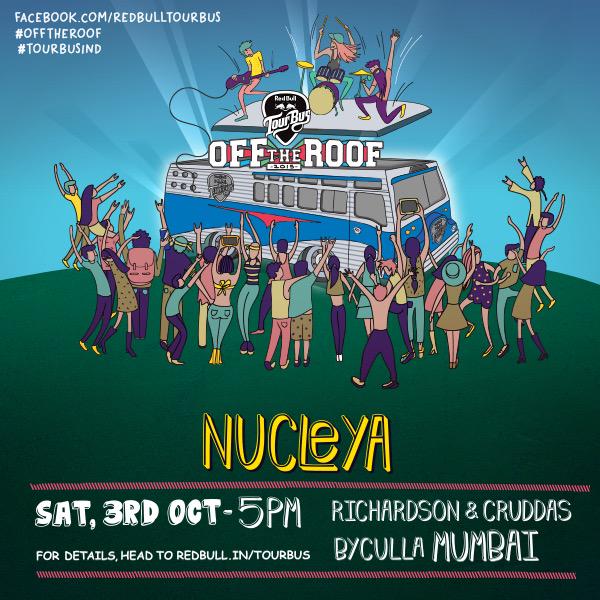 NUCLEYA's tweet photo. Really excited to announce that I will be closing out the #OffTheRoof RBTB 2 year celebrations @inRedBull #Mumbai http://t.co/egoG3pOitm