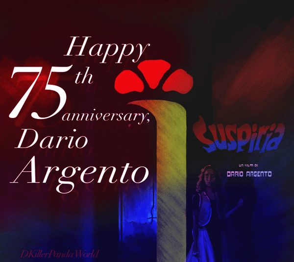 Happy birthday to one of the true masters. 75 years of Dario Argento. 