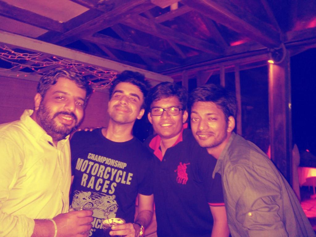 architgarg1987's tweet photo. Epic party.. Shots and shots!!! @nouwwwin @TVFPitchers @GolOpinions #tvfingoa http://t.co/xqywMVWkVH