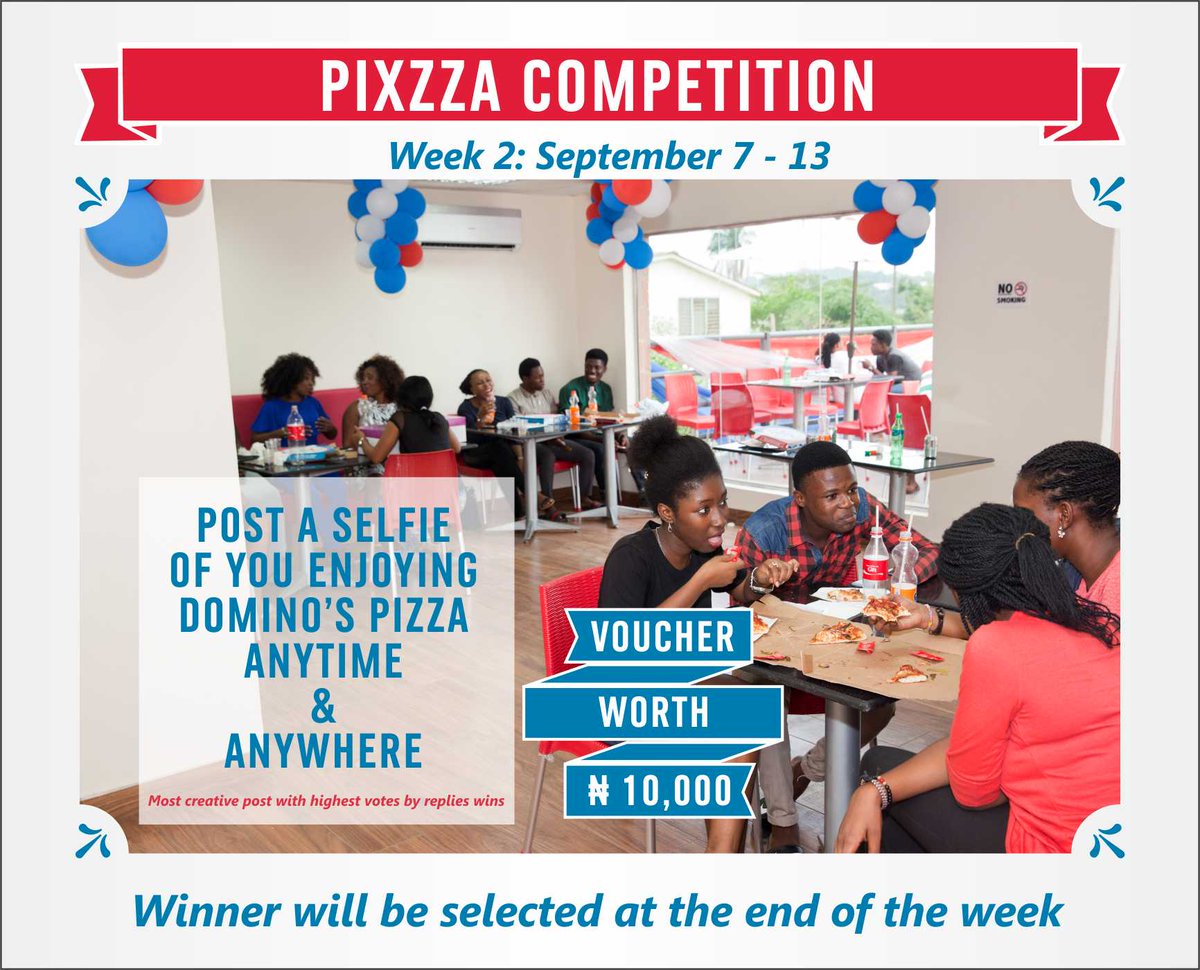 dominosng's tweet photo. Most creative post with highest votes by replies wins. Use #Pixzza http://t.co/LH0DPvdDUg