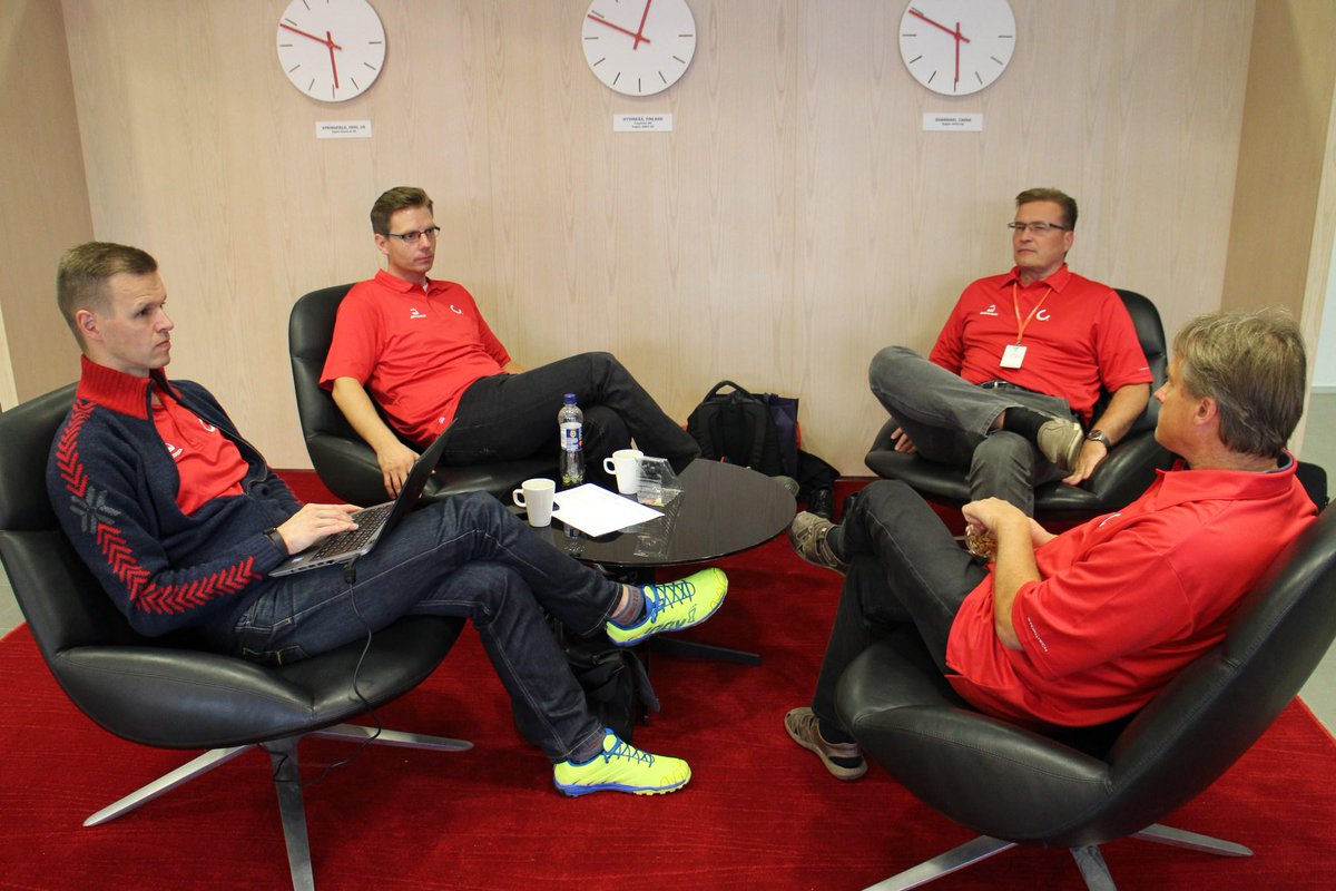 Konecranes's tweet photo. In Photos: Day 3 of #IndustryHack. Preparing for the final presentations #hackthemaintenance (photos by Mika Virta) http://t.co/Z5SEsirDVt