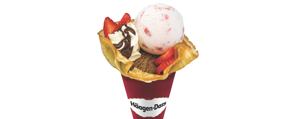HaagenDazs_ES's tweet photo. Hoy es el día perfecto para probar algo diferente. #CrepeCone http://t.co/Jp41s8C5nF