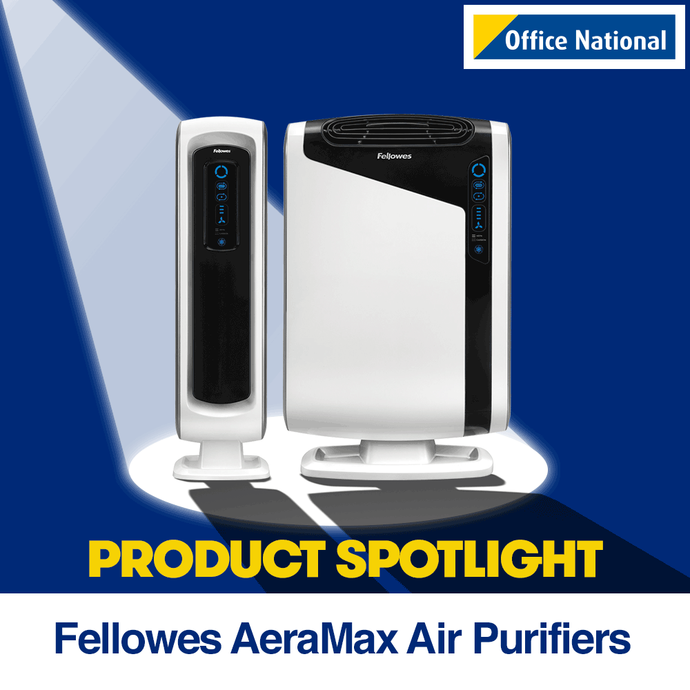 ON_Perth's tweet image. It’s that time of year again when our hayfever flares up. Breathe easy in your workplace with Fellowes’ AeraMax ai...