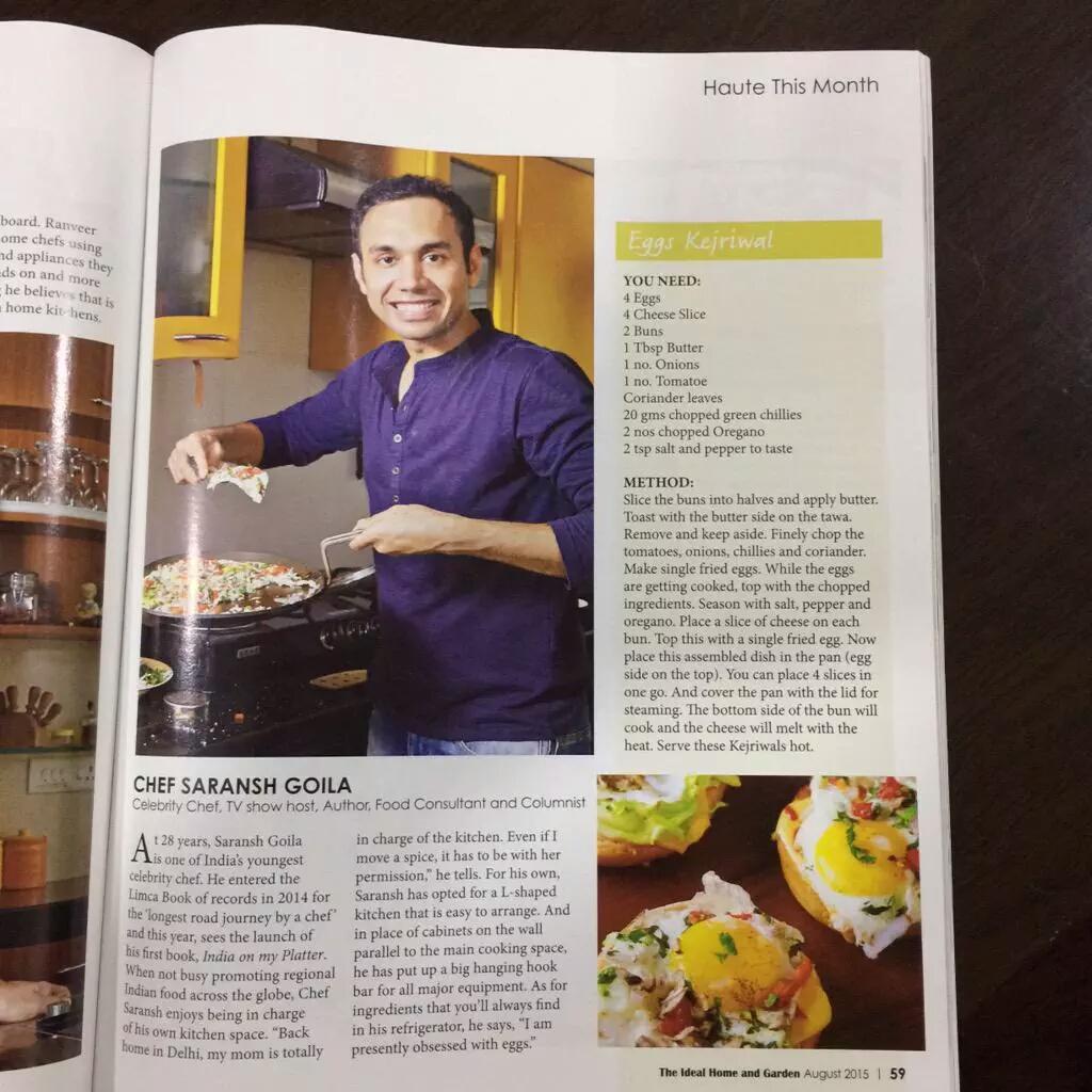 RushinaMG's tweet image. #Unchef among chefs 😁! in @idealhomeIndia w @ranveerbrar @TheVikasKhanna @SanjeevKapoor @SaranshGoila @APBCookStudio