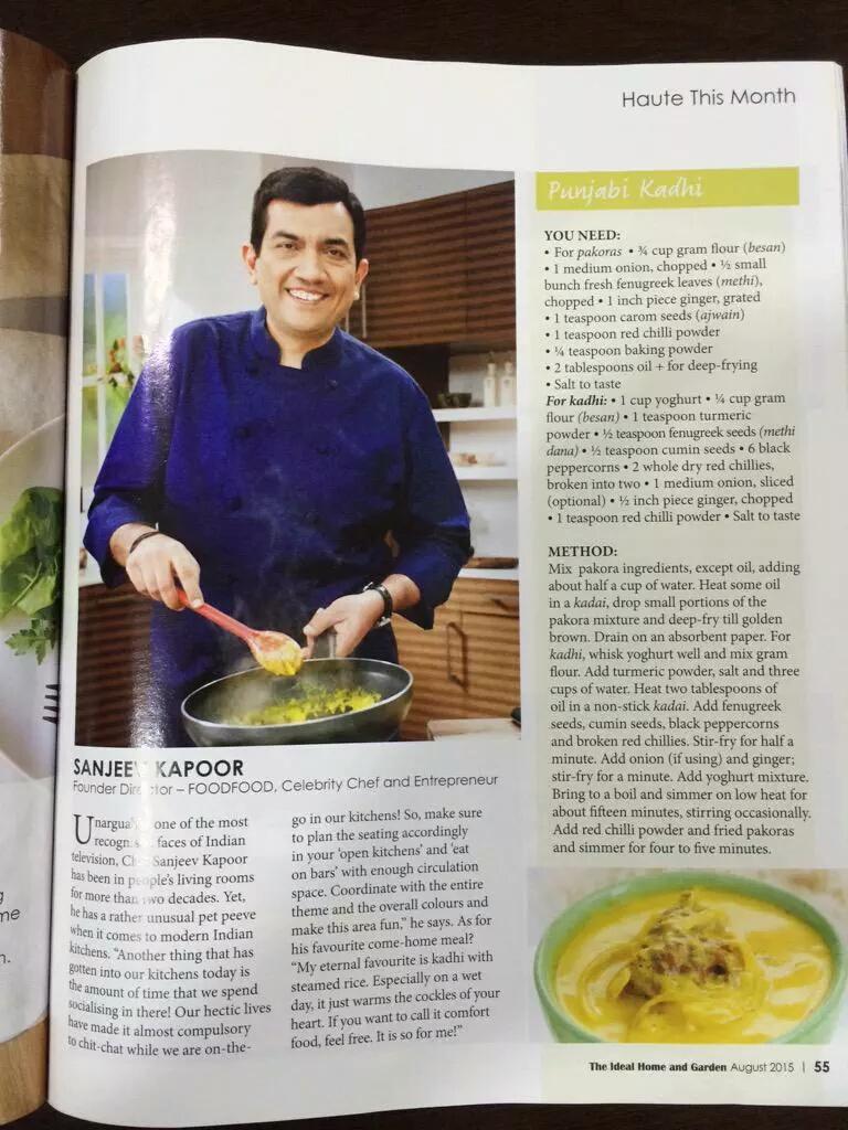 RushinaMG's tweet image. #Unchef among chefs 😁! in @idealhomeIndia w @ranveerbrar @TheVikasKhanna @SanjeevKapoor @SaranshGoila @APBCookStudio