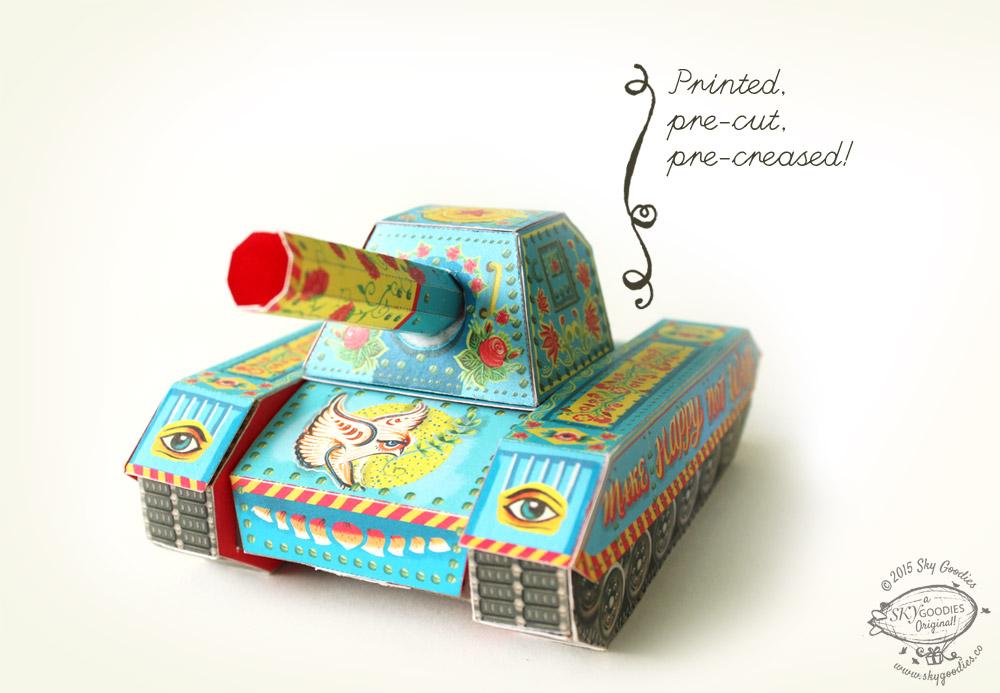 skygoodiesco's tweet photo. New!! Pre-cut DIY Kits! 
Army Tank: 3 Boxes &amp; Pen Stand http://t.co/Tu9Wiiqjot  #MakeHappy #MakeHappyNotWar #DIY http://t.co/e1gJR0F0Ew