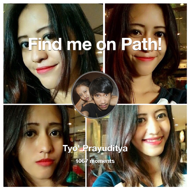 tyoprayudi's tweet photo. I've shared 1,067 memories with my friends on #Path - see them now at http://t.co/oOyDsL1ioQ! #thepersonalnetwork http://t.co/9dXAkc2y5S