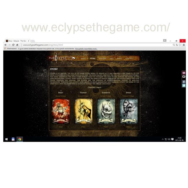 EclypseGame's tweet image. Today we are launching the new Eclypse homepage. More details about the game on the eclypsethegame.com
