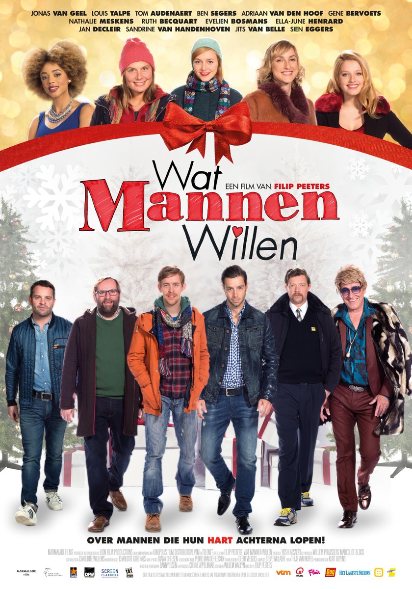 Ziehier de poster &amp; de trailer van #WatMannenWillen, het regiedebuut van Filip Peeters! bit.ly/1EMhfMS