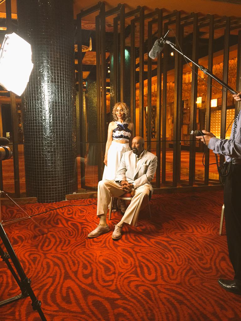 CoachWoodsonInv's tweet photo. In the Woodson VIP Holding Room, interviews are conducted with all celebrity guests. #WoodsonStyle http://t.co/sBzsZRw9ol