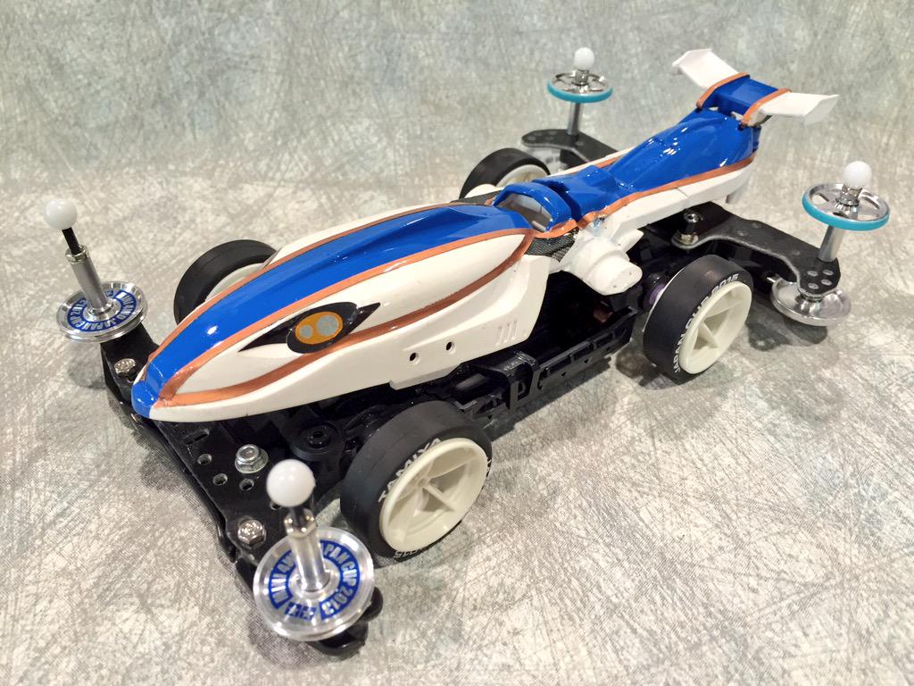 コンデレ】北陸新幹線×ダンガンレーサー×ミニ四駆です(^^)《富士通