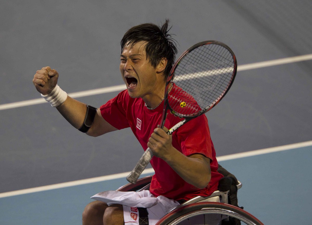 ITFWheelchair's tweet photo. Today marks #1yeartogo to @Rio2016 @Paralympic Games. World class #wheelchairtennis. http://t.co/opGvOrbgW7