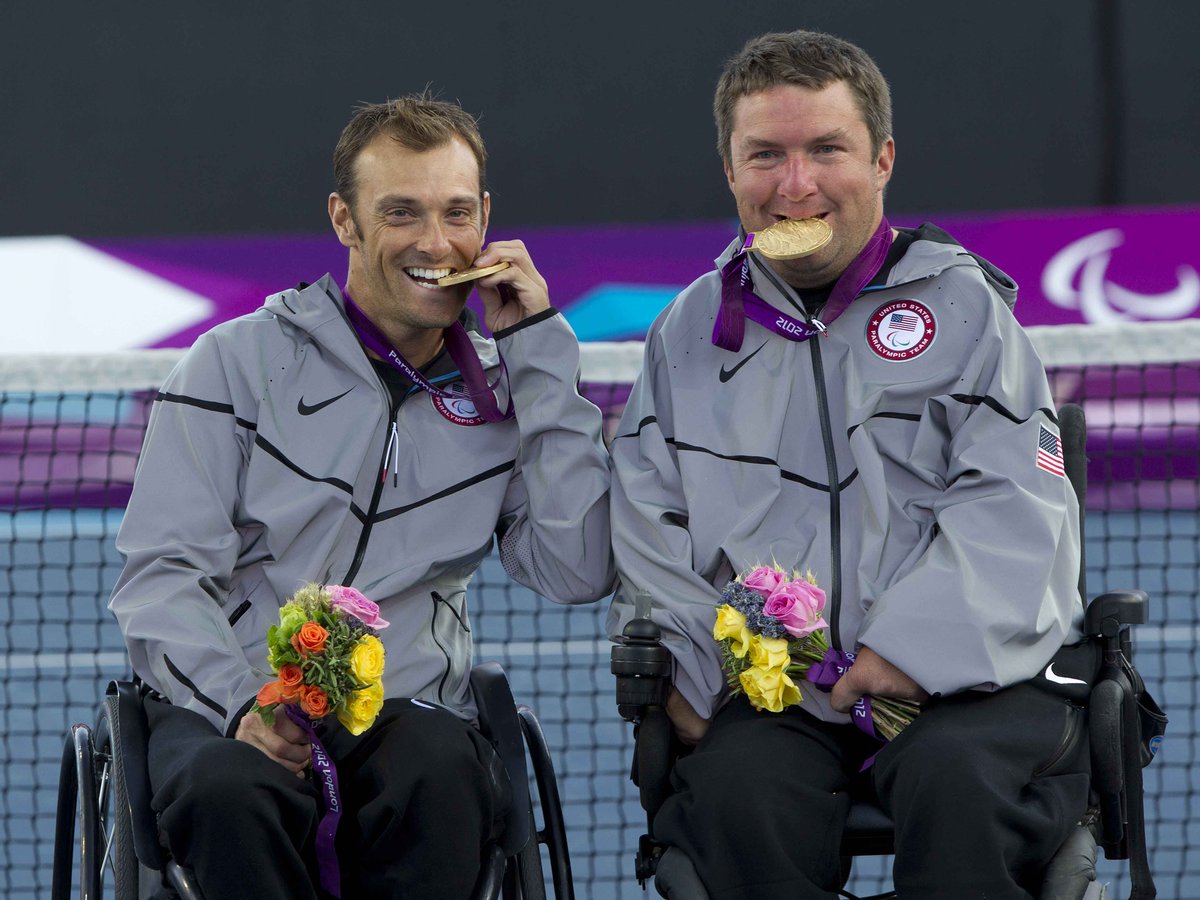 ITFWheelchair's tweet photo. Today marks #1yeartogo to @Rio2016 @Paralympic Games. World class #wheelchairtennis. http://t.co/opGvOrbgW7