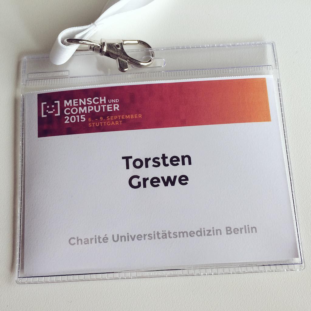 berlin_i_love's tweet photo. Angekommen auf der #MUC2015 in Stuttgart. Meine Kollegin Herlind und ich sprechen über #UX in #Health um 13:45 Uhr http://t.co/5H8HTSRJR6