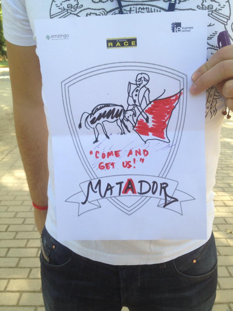 Lucas_Corral's tweet photo. #IEAmazingRace #matAdor #ARS2A we are the matAdors, come and get us http://t.co/32EFbZ6ztR