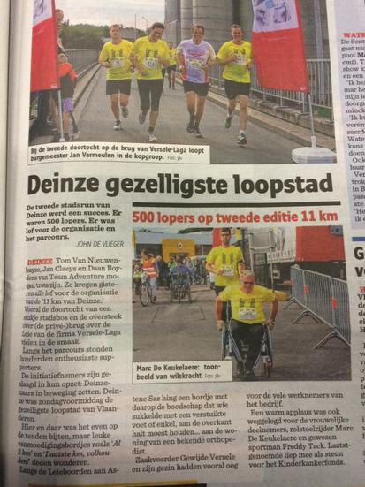 janvermeulenD's tweet photo. Publieke ruimte brengt nieuwe evenementen. Na #fietsstad #triathlonstad ook #loopstad #11kmvandeinze #11kmvandeinze http://t.co/flKYDVus1c