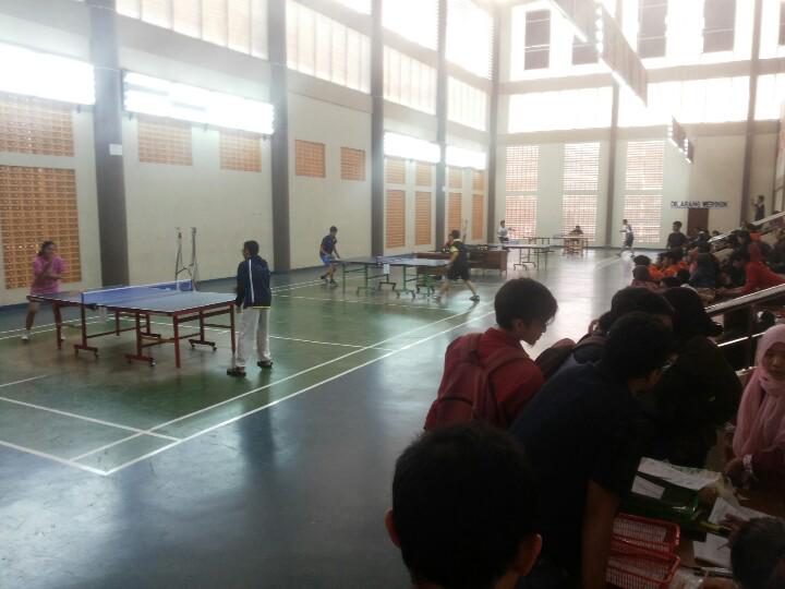 Forsi 2015 cabang Tenis Meja hari ini sudah dimulai. <a href="/bem_unpad/">BEM Kema Unpad</a> <a href="/anak_unpad/">Pevensie</a>