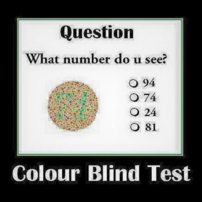 nacossPress_ui's tweet photo. How good are your eyes? Let's hear your answers. Color blind test. #NACOSSPRESSUI #ECLECTICPRESS http://t.co/XhPkNPaBLl