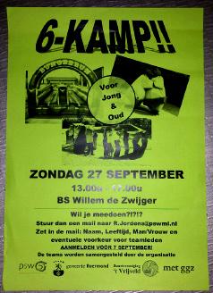 PSWML's tweet image. Cliënten organiseren voor de bewoners van 'het #Vrijveld' in #Roermond een zeskamp op 27-09. Dat wordt gezellig!