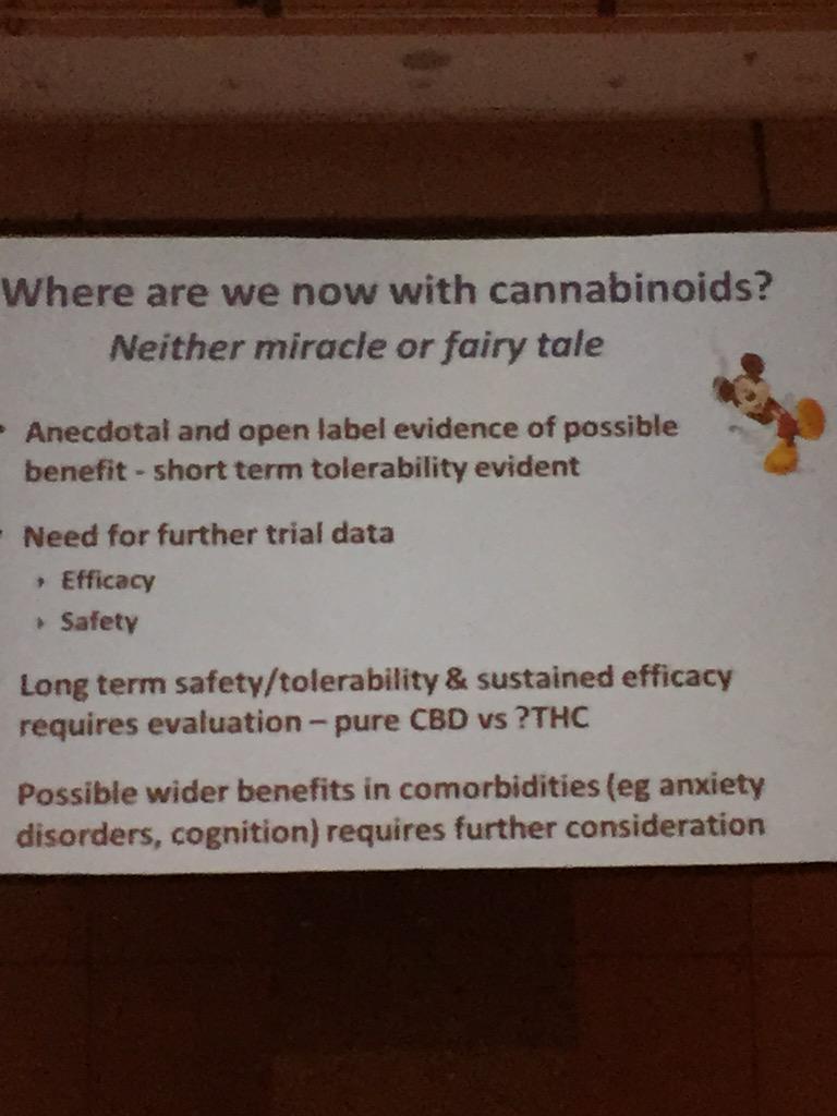 kathmegaw's tweet photo. Excellent talk by Dr Helen Cross in new cannaboid study in treatment of intractable epilepsy #canbabinoids http://t.co/mbNzQTGJdc