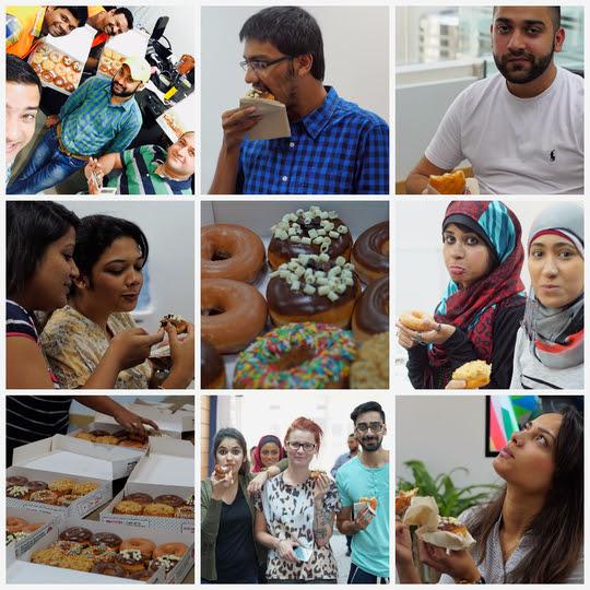 HR_Wadi's tweet photo. It was #Doughnut Thursday last week and hey, who needs a reason to have doughnuts to the weekend ;) #WeekendFun http://t.co/JT5aNIEpRL