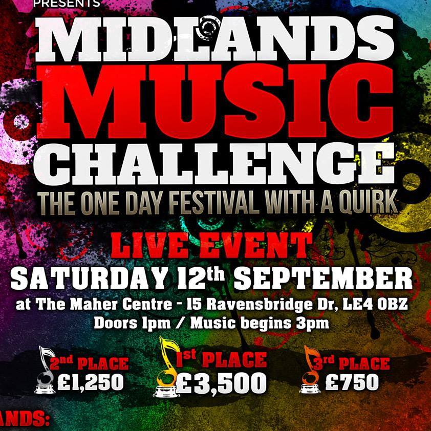 MidlandsMusicCH's tweet photo. It's #monday and normally that's not a good thing, however it means its less than a week till #MMC! http://t.co/ATHINhcFpV