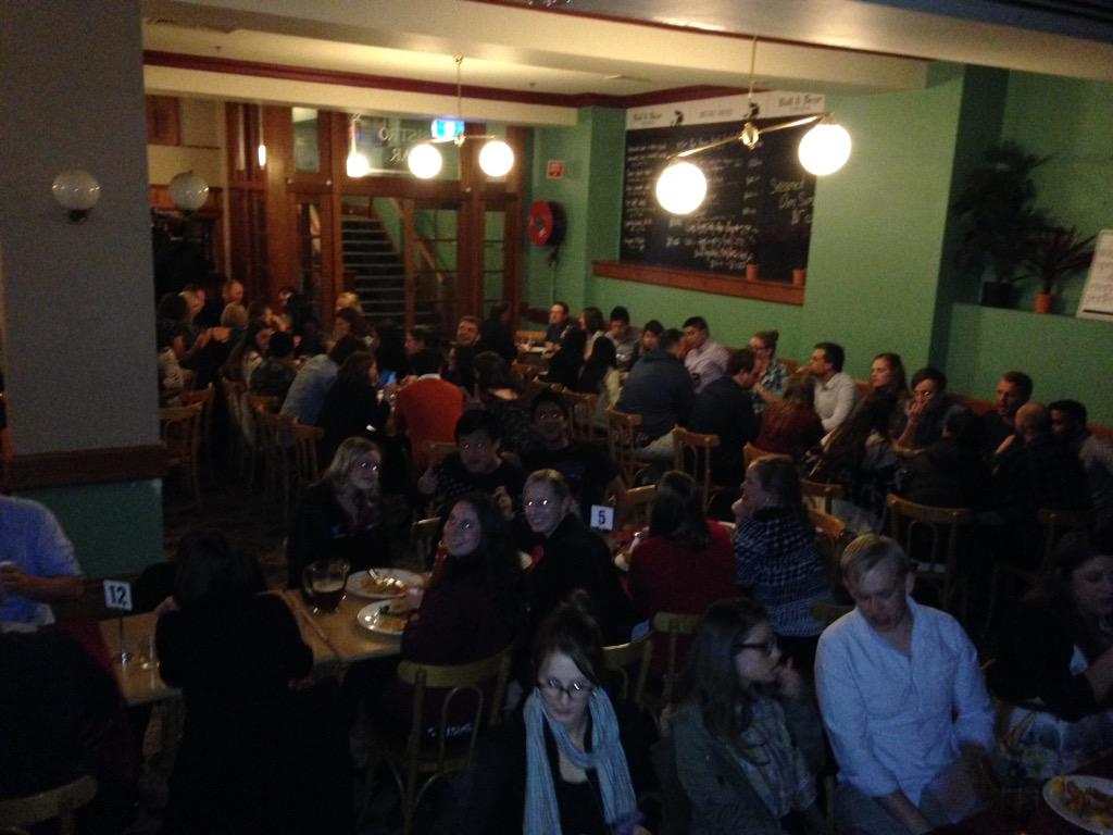 capsutton's tweet photo. Fantastic turn out for #spa2015conf on the day and at the social event @SPAbird #student #paramedic #ems #learn #fun http://t.co/RMCIuyq38X