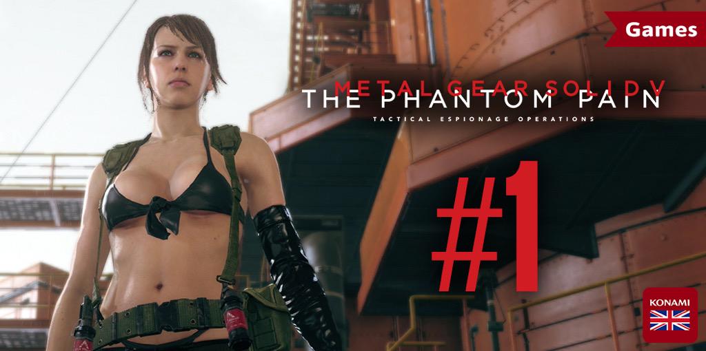 KONAMIUK's tweet photo. Mission accomplished!

Metal Gear Solid V: The Phantom Pain has infiltrated the top of the UK charts!

#MGSVTPP http://t.co/SXk5v6gelG