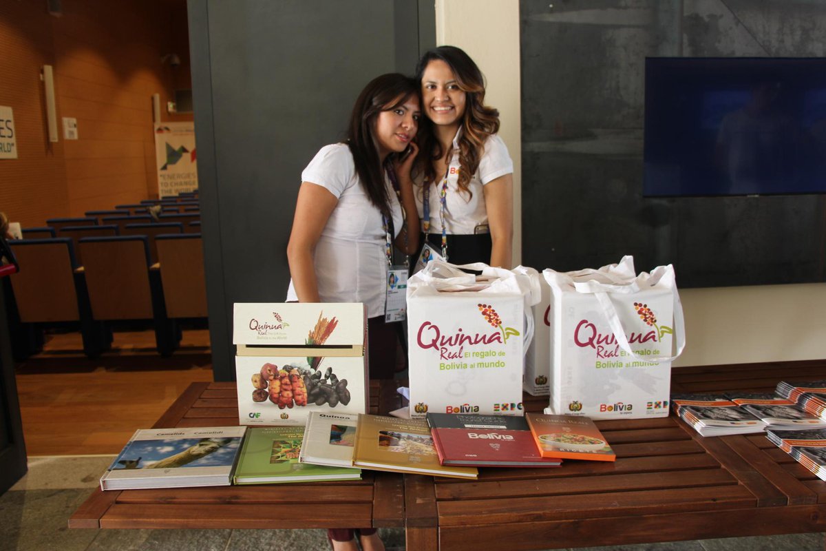 #bolivia i grani andini per sostenibilità e sicurezza alimentare in #cascinatriulza2015  bit.ly/1LezXcM