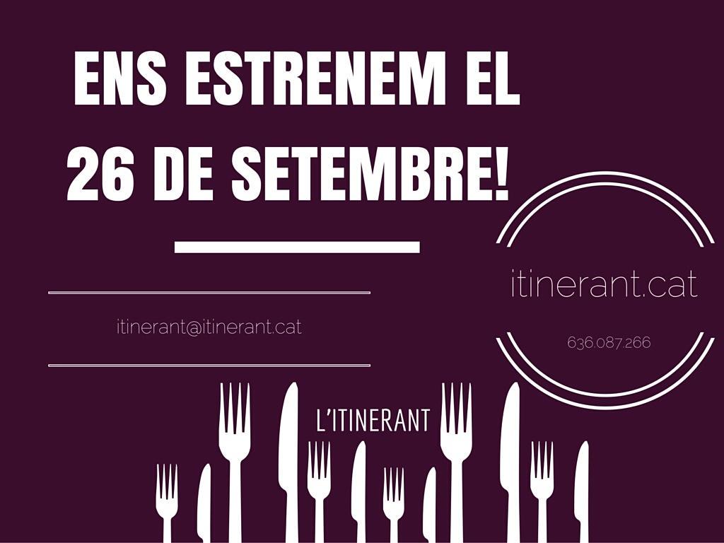 itineranttruck's tweet photo. Posposem una setmana la data d'estrena. Quines ganes i quina impaciència per començar!! #foodtruck http://t.co/H8d3oO5yiT