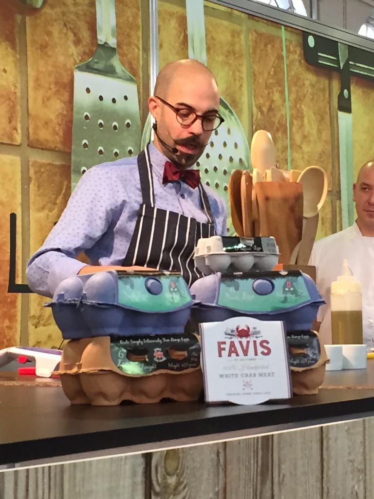 Ohhhhh, product placement with <a href="/TonyRoddUK/">Tony Rodd</a> <a href="/Speciality_Food/">Speciality & Fine Food Fair</a> <a href="/steve_walpole/">steve walpole</a> #eatmoreeggs #nomultitierhere