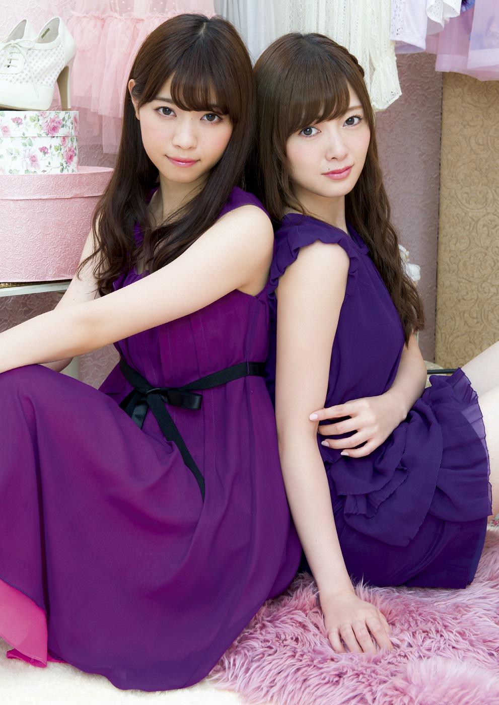 12／21発売】BRODY Vol.3 乃木坂46、白石・西野の特大ポスター