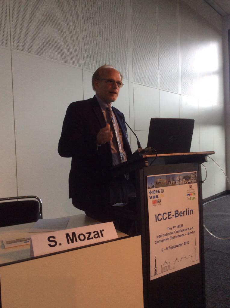 ieeecesoc's tweet photo. ICCE-Berlin 2015 Tom Coughlin talks about Cloud Computing #ieee #ifa_berlin #cloud #data #software #storagevisions http://t.co/lPE1h5Zzau