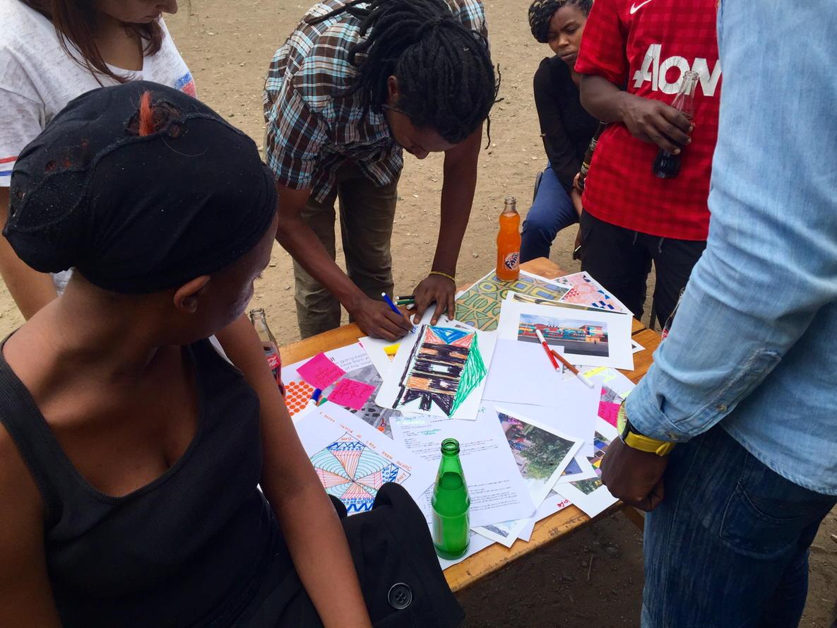 KuwaUrbanSpaces's tweet photo. #Participation last Saturday in Dandora #PatternIdeas #MakingCitiesTogether http://t.co/Acocs0kdql
