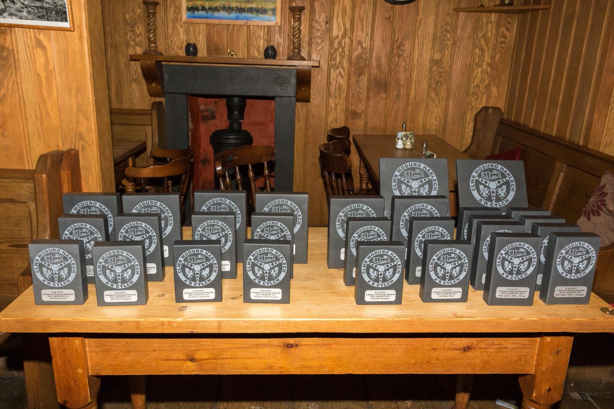 HDMotorClub's tweet image. Award Winner Trophies for the Meirion!