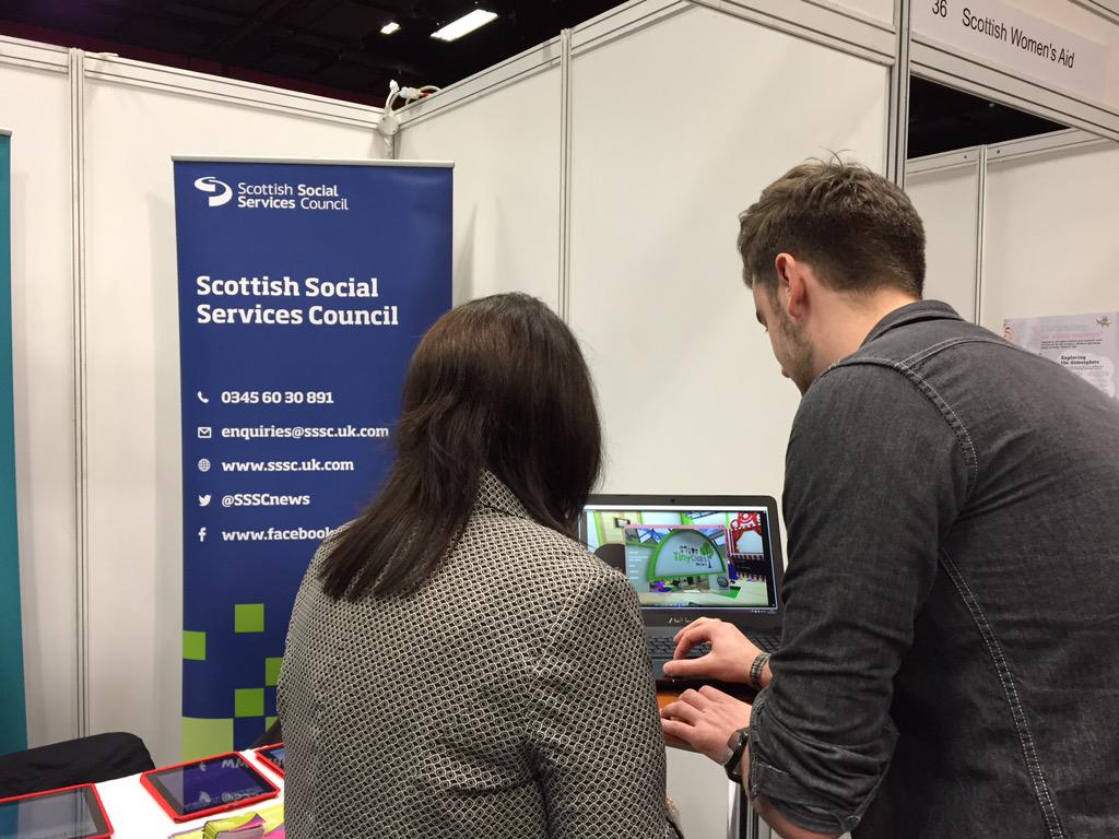 SSSCnews's tweet photo. At the #ifsw2015 ? Come and see our interactive 3d nursery in action http://t.co/yBAju3ClC1