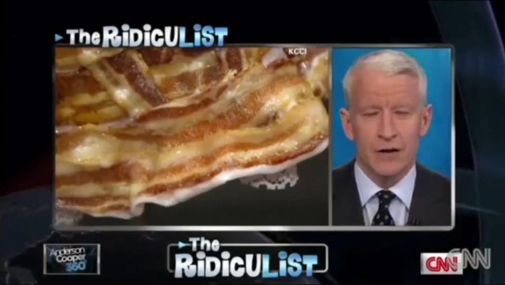 BRBaconFest's tweet photo. @andersoncooper coverage in @StateofBacon #baconmovie #ohbacon http://t.co/NmkeWEMhJp