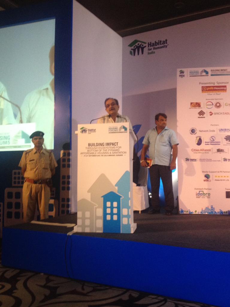 Union Minister addressing APHF5 delegates