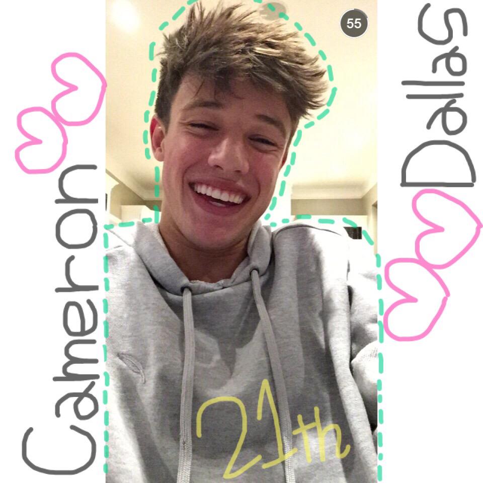 Happy Birthday Cameron Dallas  21th in Japan time(:
I\m so proud of you...
I love you so much       