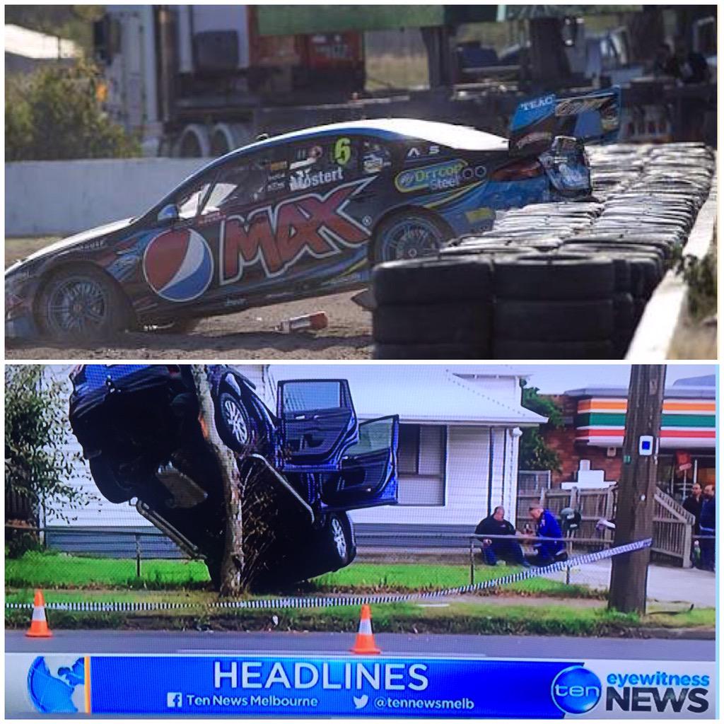 daffidreynolds's tweet image. Since when did you get a blue 4WD @chazmozzie ?? #V8SC