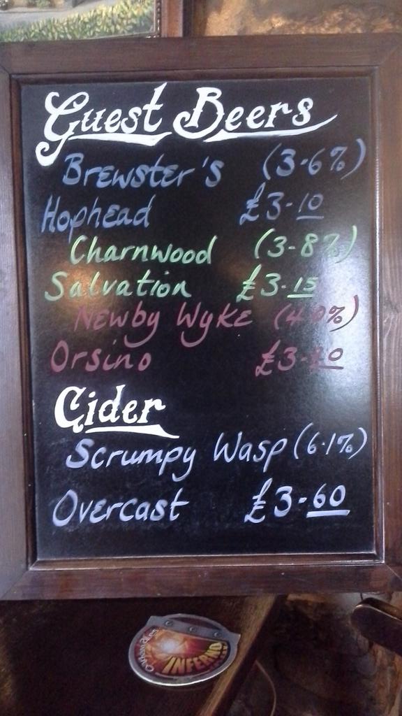 StiltonI's tweet photo. Current offerings @BrewstersBrew @BrewsterSara @BrewstersNeil @CAMRA_Official @RealAleNet @PerfectPintUK http://t.co/ANhEF4FkuA