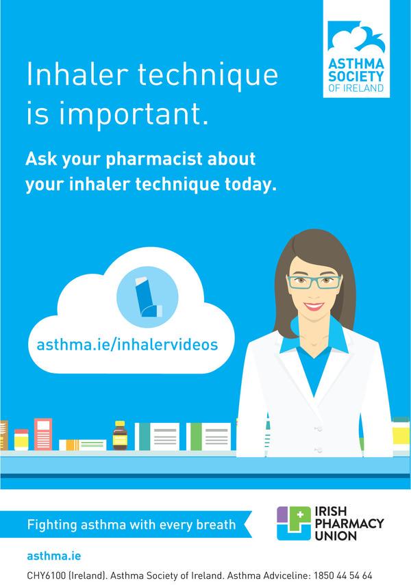 AsthmaIreland's tweet photo. 2 out of 3 ppl don't know how to use their #inhaler correctly. http://t.co/xcoSxhE4k1 #inhalertech http://t.co/p4T4jsSPqr