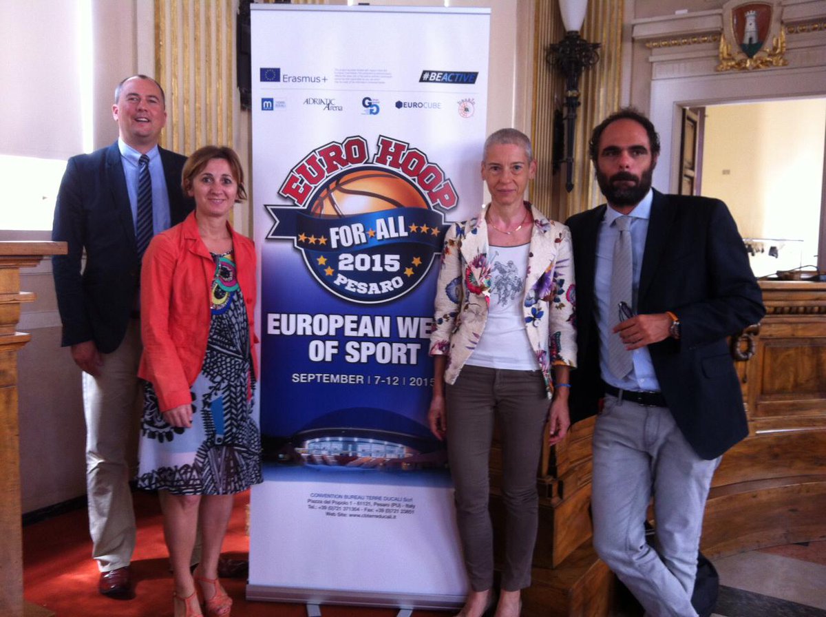 EuroHoopForAll's tweet photo. Speakers of Workshop Sport &amp; Health. #Beactive #EWoS2015 http://t.co/vH2qqPQYeJ