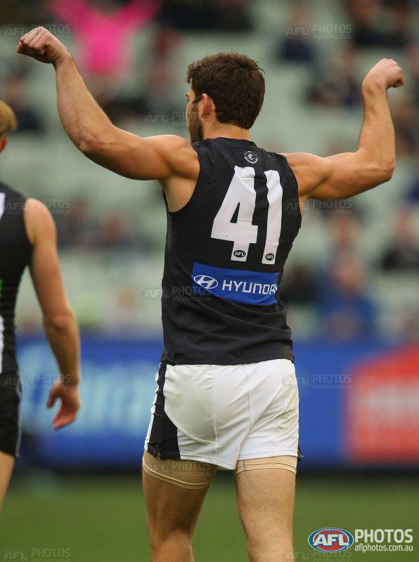 CarltonFC's tweet photo. The #DoubleCobra strikes again 🐍🐍. Congrats to young Bluebagger Levi &amp; his Mt Eliza teammates on back-to-back flags! http://t.co/MYzlkNr5uI