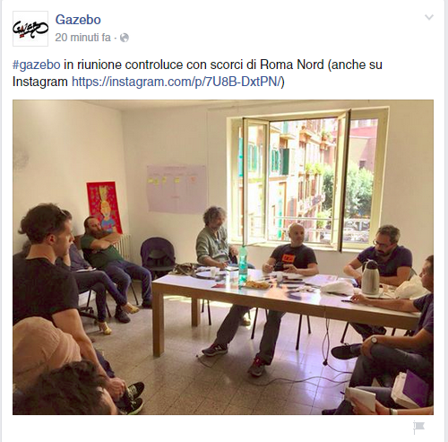 FaberFabris's tweet photo. finalmente #Gazebo #finally #happy #waitingfor #acab #Paloschi #Storytelling #Daje #Salento2015 #Damiliano http://t.co/Vras8qUqQZ