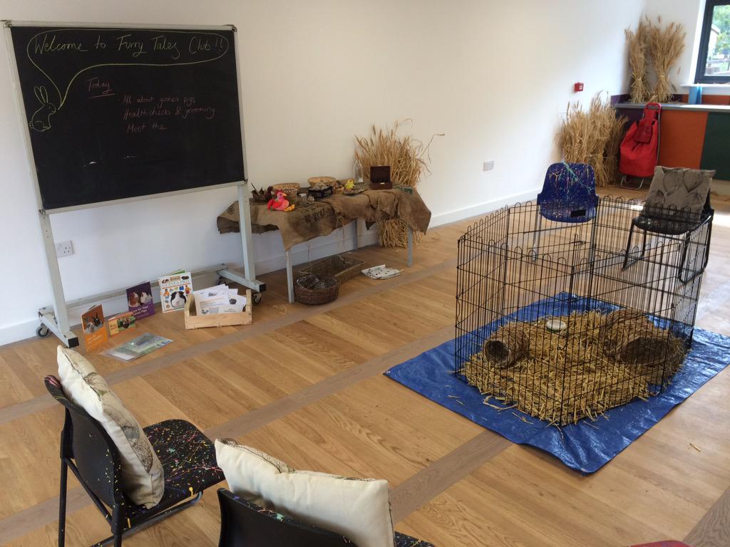 WeAreFurryTales's tweet photo. Very excited to be starting our brand new #FTClub in the ecopod @StepneyCityFarm - beautiful day for it too! โ๏ธ http://t.co/AJJ1NF5Jhe