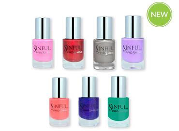 CapitalHair's tweet image. Check out the Sinful Pro Shine range to add to your collection #glossy #longerlasting #nolamp goo.gl/zwmguX