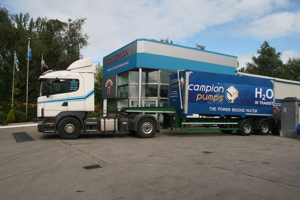 CampionPumps's tweet photo. Campion Pumps Tankers which supplied water on site in Stradbally at #electricpicnic this weekend http://t.co/D0OBfvuICq