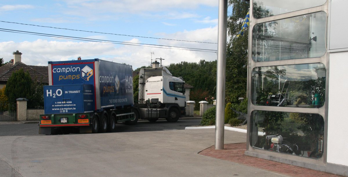 CampionPumps's tweet photo. Campion Pumps Tankers which supplied water on site in Stradbally at #electricpicnic this weekend http://t.co/D0OBfvuICq