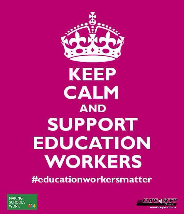 Happy Labour Day #cupe #educationworkersmatter #LabourDay #makingschoolswork